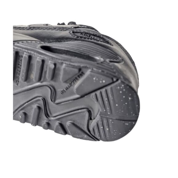 NIKE Air Max 90 "Triple Black" TD Sneakers Size 10.5C - Picture 10 of 11